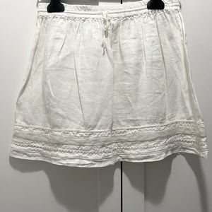 Cute White Hartford Paris Mini skirt